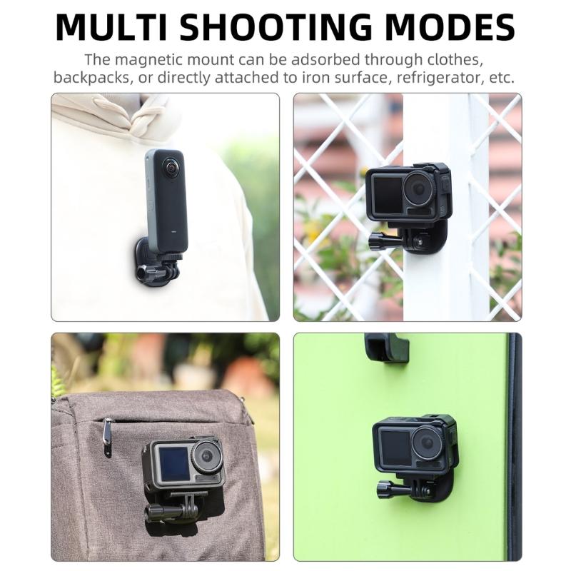 Портативный магнитный POV держатель на шею для селфи для экшн-камеры и мобильных телефонов. Аксессуары для видеосъемки. Прочный.