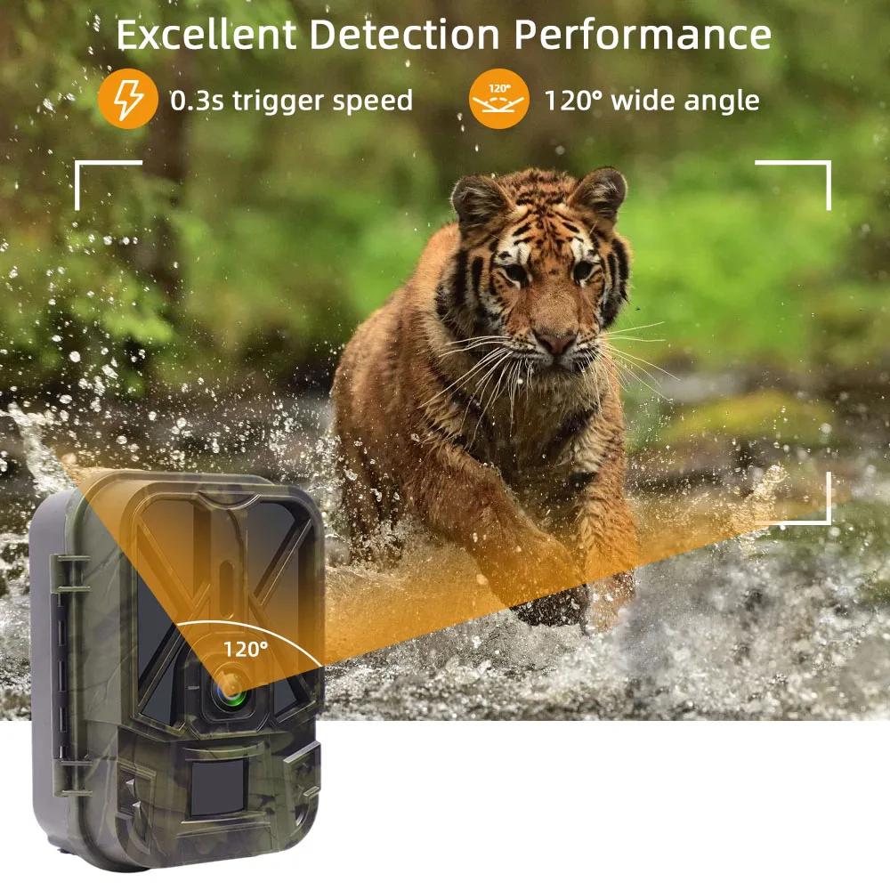 4K 30MP Live Stream WiFi Trail Camera  APP Bluetooth Hunting Cameras With 10000mAh Li-Battery Night Vision WiFi940PROLI