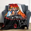 1Pc Ateam Van Adventure Blanket Soft And Comfortable Casual Warm Camping Travel Christmas Halloween Xmas Gift M92428