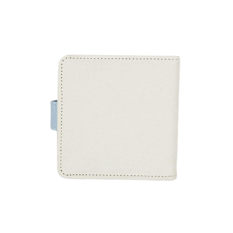 1PC PU 3-Hole Card Collection Book Цветной альбом с отрывными листами для хранения фотографий Почтовая открытка Сортировочный буклет