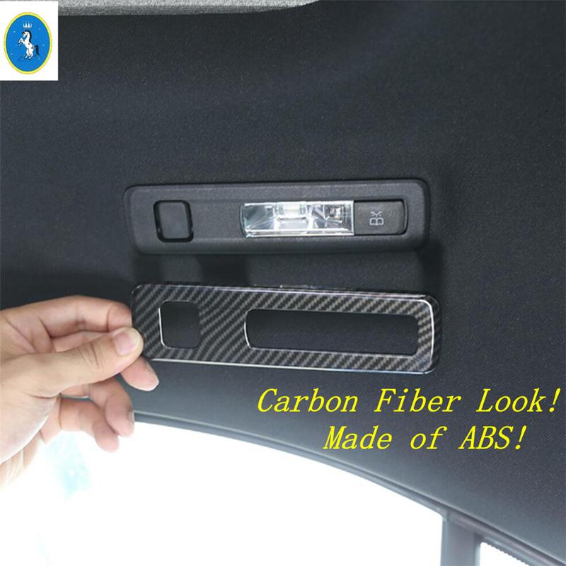 Carbon Fiber Trunk Door Switch Button / Air AC Outlet Armrest Glass Lift Panel Cover Trim For Benz CLA 200 C118 W118 - 2024