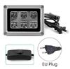 УФ-лампа для отверждения смолы для 3D-печати с вращающейся подставкой, твердая светочувствительная смола, УФ-смола 405 нм, эффект УФ-смолы, отверждение своими руками для чехла