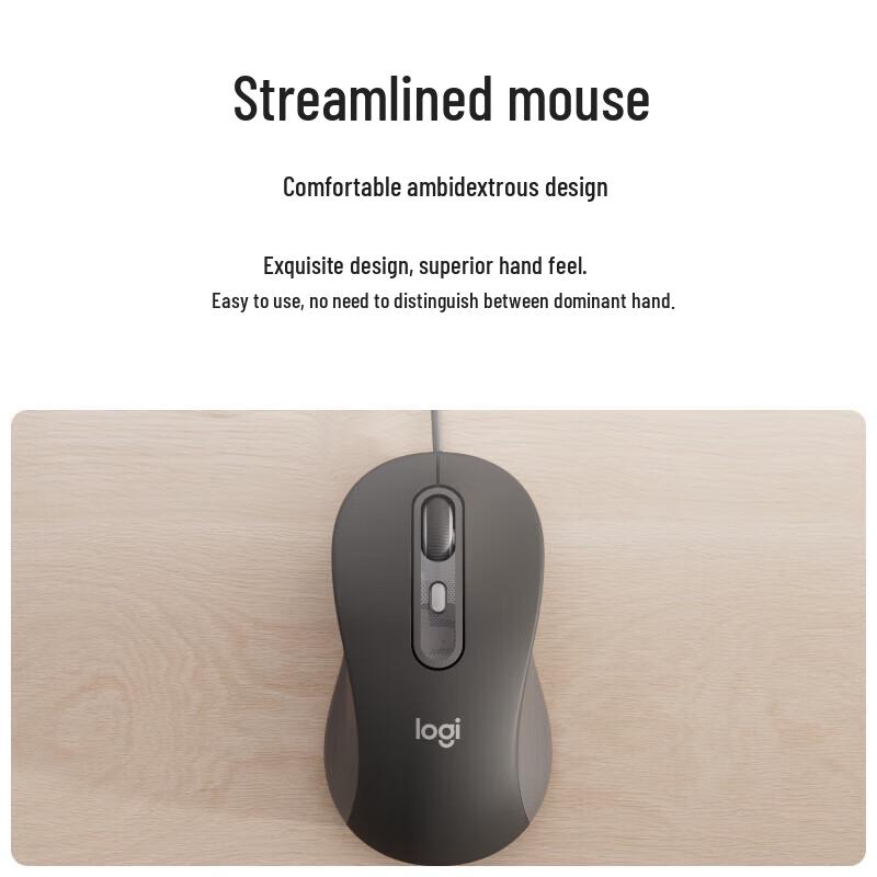 Logitech M520 Wired Office Mouse