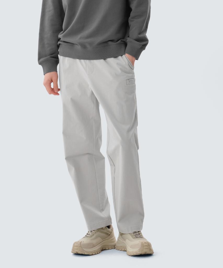 SNOWPEAK APPAREL Рабочие прямые брюки с одним карманом (S25Zmdpt12) Светло-бежевый