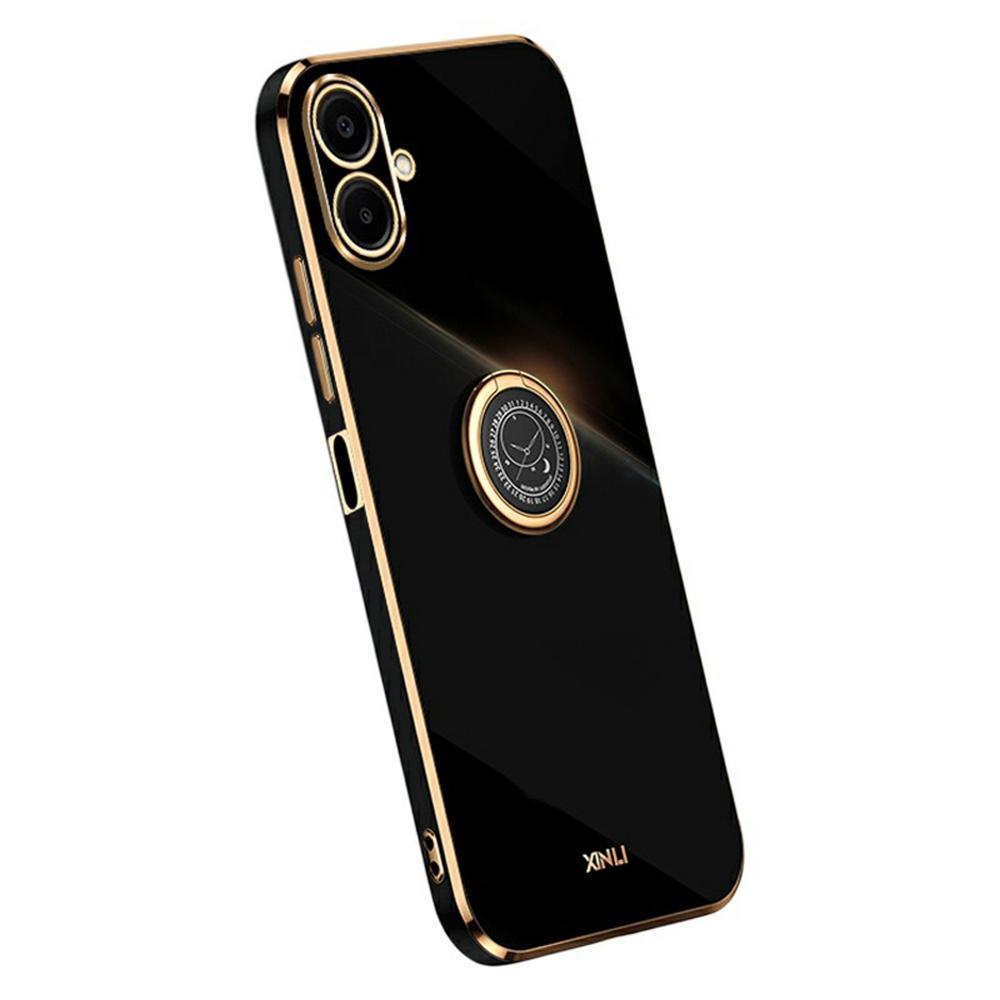 XINLI Для Samsung Galaxy A07 5G/A07 4G Чехол Кольцо Подставка Электроокрашенная ТПУ Крышка Телефона