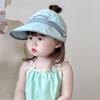 Quick-dry Kids Empty Top Cap Breathable Children Sunshade Hat Soft Baby Sun Hat  Outdoor