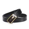 Мужской ремень с автоматической пряжкой в стиле личи