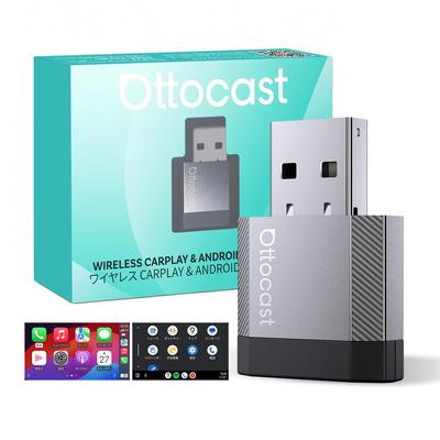 OTTOCAST MINI Nova 2026 Новая модель Беспроводной адаптер CarPlay для Android Auto Проводной CarPlay Компактный Соответствие техническим стандартам Сертифицирован