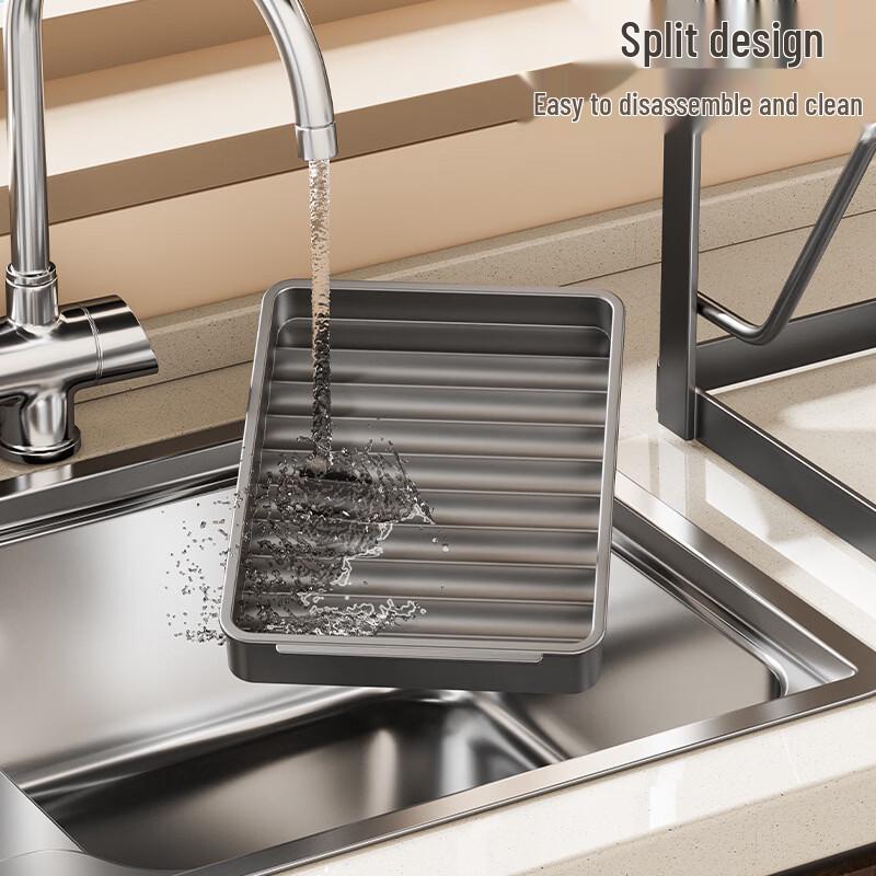 Countertop Kitchen Pot Lid and Utensil Storage Rack