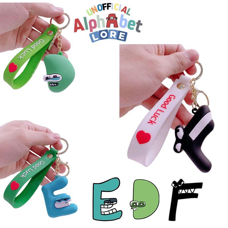 Alphabet Lore Keychain Kids Xmas Gifts Bag Pendant Doll