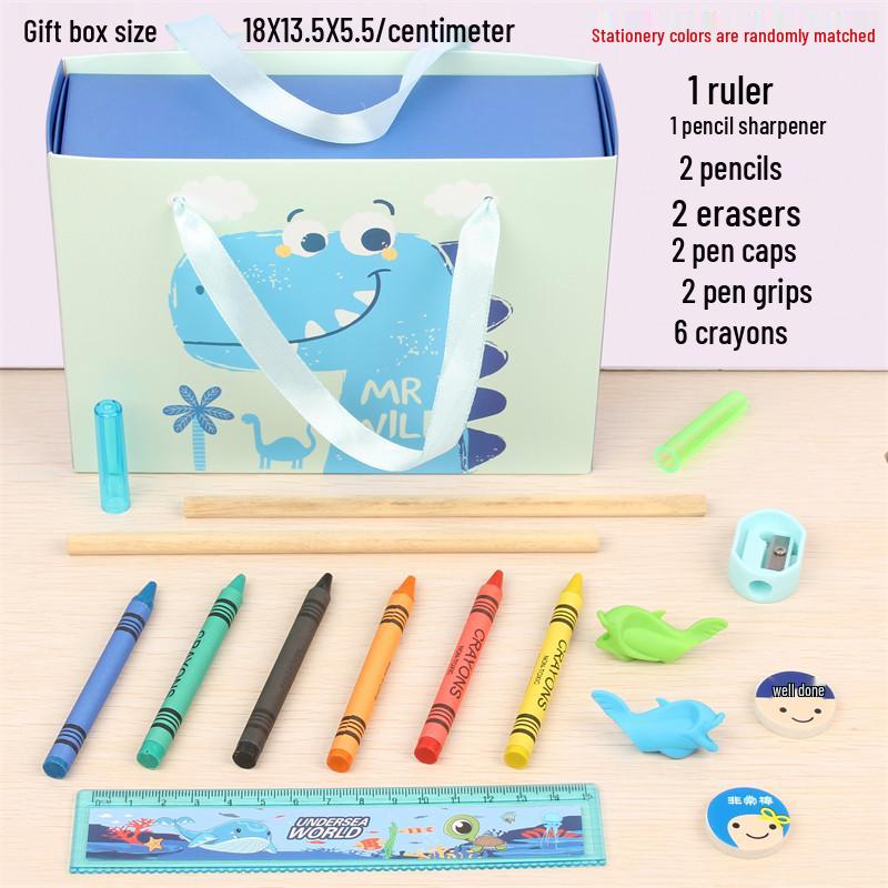 Детский подарочный набор канцелярских принадлежностей: Подарок на день рождения и Рождество для мальчиков и девочек