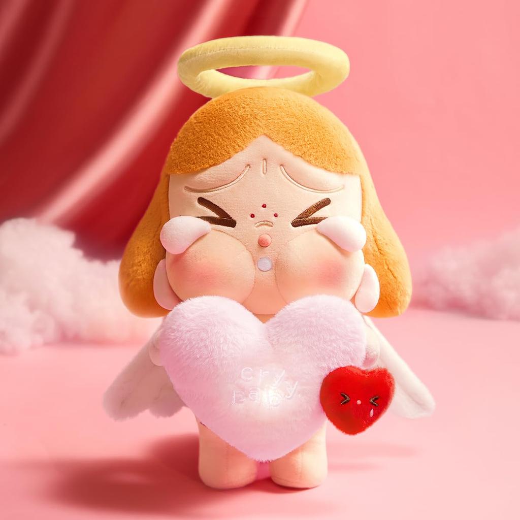 POP MART CRYBABY Crying for Love Мягкая подарочная коробка серии Pop Mart Gacha Gacha Blind Box Фигурка Пластиковая модель Премиум игрушка ПВХ Мягкий винил Оригинал