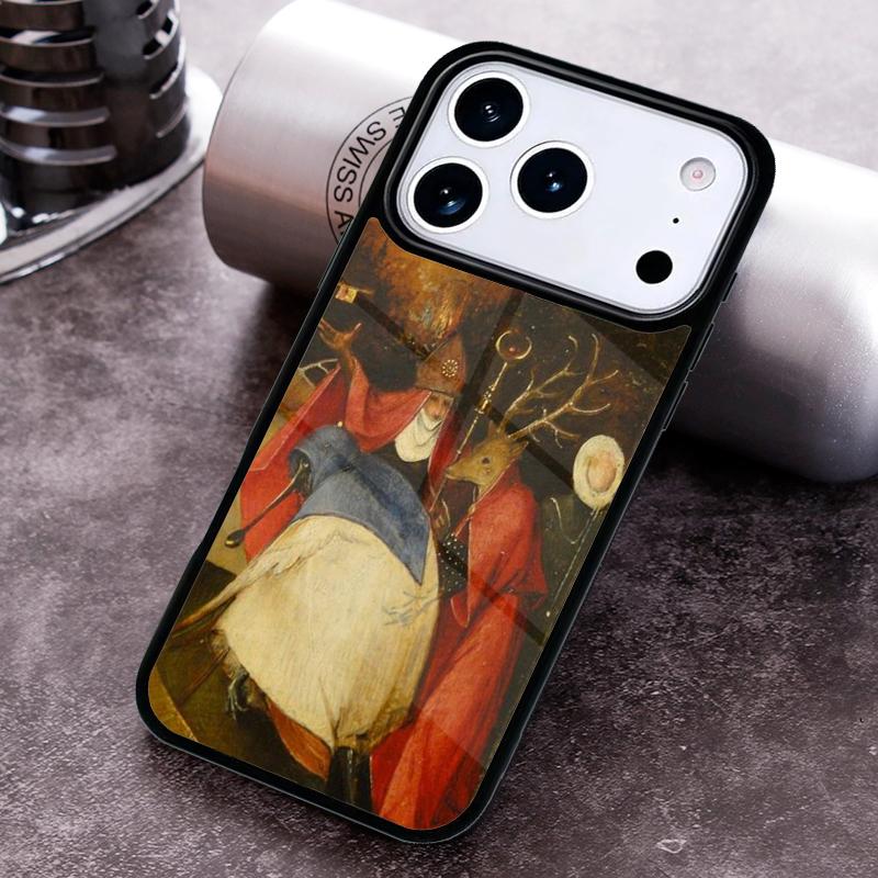 Иероним Босх Арт Картина мягкий чехол для телефона для iPhone 17 16 15 Pro Max Air 14 13 12 11 Plus Ударопрочный чехол