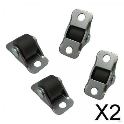 2x 4 шт. Маленькие колесики Направленные фиксированные колеса Многоцелевые колеса для