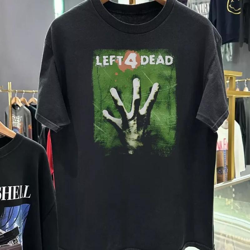 Футболка Left 4 Dead 2008 Черный Размер S 5XL