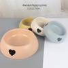 One-Piece Plastic Pet Bowl for Dogs and Cats - Food and Water Bowl