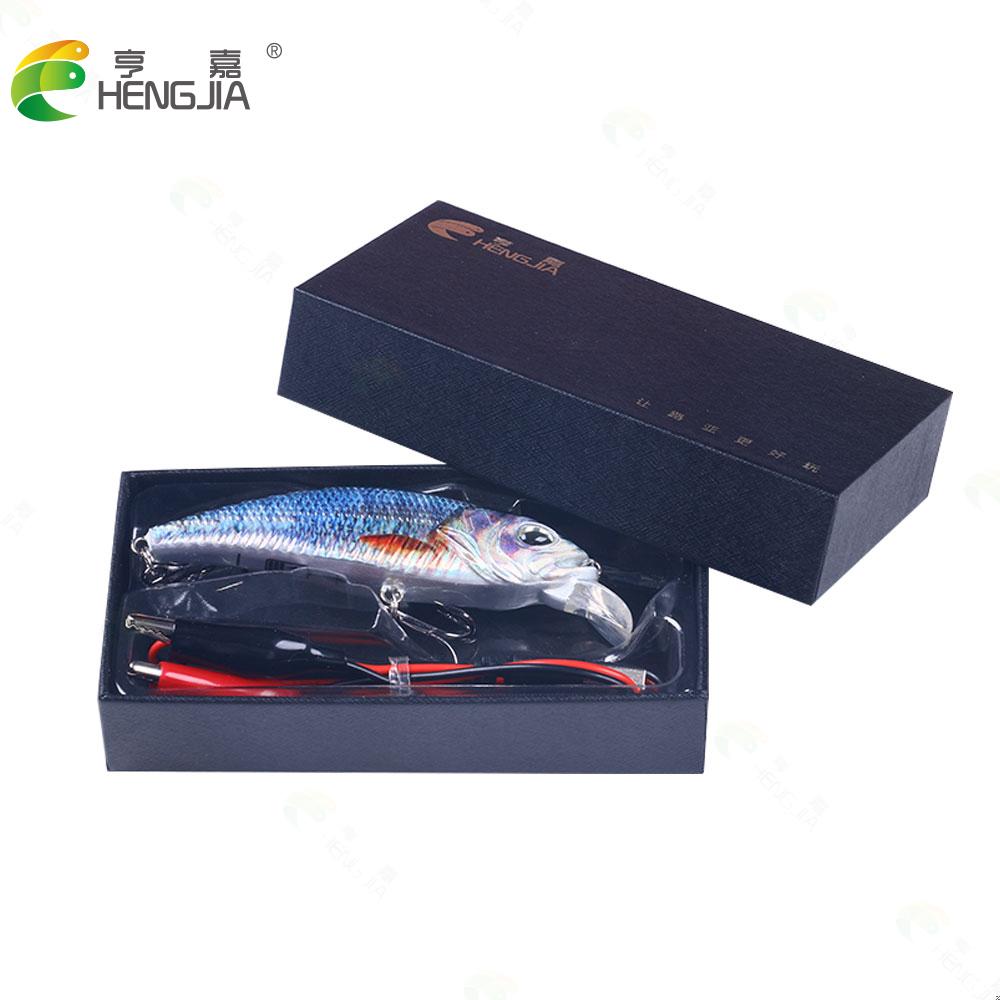 Подергивающаяся приманка, 10 см, 16 г, электронная искусственная приманка, зарядка через USB, перезаряжаемая рыба, вибрация, зимняя подледная рыбалка, поддельная приманка, рыболовные приманки с тройным крючком