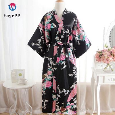 Faye женское сексуальное кимоно с принтом халат банный халат нижнее белье ночная рубашка
