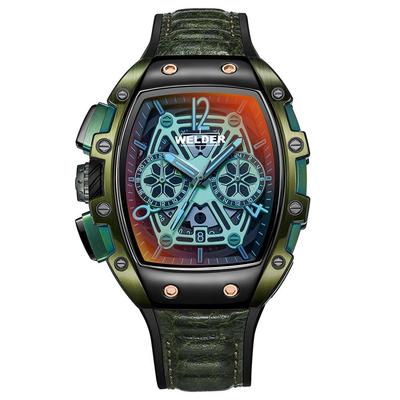Часы Welder Moody Genuine W75 Dual Time Quartz Green [WELDER] WRM2001-R мужские