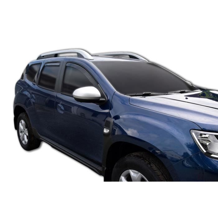 Déflecteurs d'air - SCOUTT - Dacia Duster 2017-2024 - Fumé - Acrylique renforcé - Installation facile