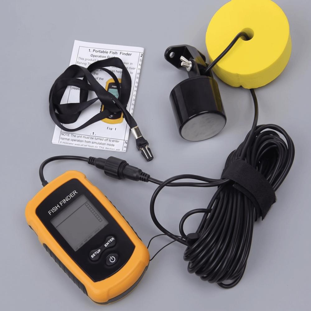 LCD Screen Portable Fish Finder Castable Wired Fish Finder Sonar Fish Finder Lake Fishing