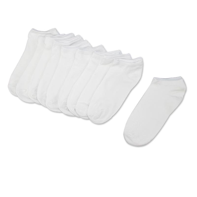 10 Pairs Comfortable Candy Color Cotton Sock Slippers Short Socks Fashion Low Cut Breathable Socks