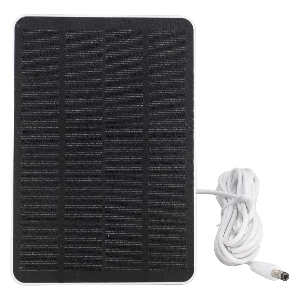 Зарядное устройство на солнечной панели для камеры видеонаблюдения Высокоэффективная монокристаллическая солнечная панель 4 Вт для уличной камеры