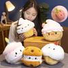 Милая игрушка-пирожное из плюша, Kawaii, мягкая еда, клубничные, фруктовые, шоколадные торты, кукла, декор для девочек, детский подарок на день рождения