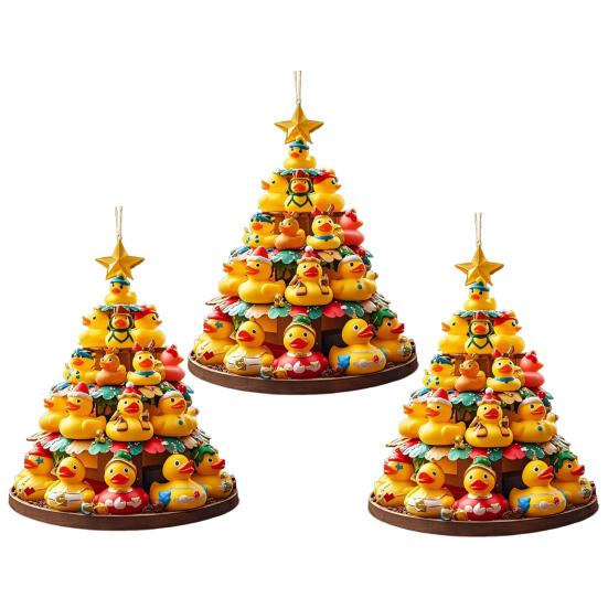 Рождественский кулон Утка Декор Праздничные сувениры Подарок Праздничная атмосфера Дом Офис Вечеринка Декоративное украшение