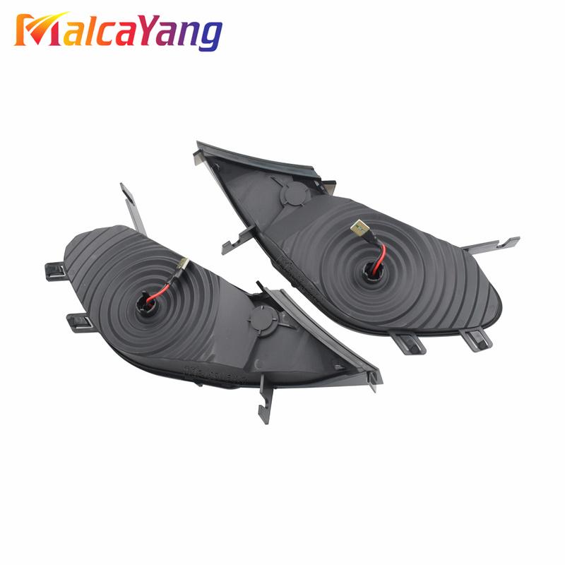 1Pair Repeater Blinker Dynamic Amber LED Turn Signal Indicator Lights for Porsche Cayenne 955 2003-2006 Car Styling