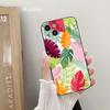ДЛЯ iPhone Leaves Monstera Green Phone Case 14 11 12 Pro 8 7Plus SE X Pro 14 MAX 12 13 MINI XR XS iphone 14 Мягкие чехлы для телефонов