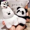Adorable Reversible West Highland White Terrier Panda Plush Toy For Kids Birthday Gifts
