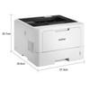 Монохромный лазерный принтер Brother HL-L5228DW формата A4, вилка CN (адаптер в комплекте)