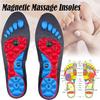 1 Pair Foot Insoles For Men Women Massage Magnetic Shoe Inserts Cushion Pad Magnet Foot Support Insole