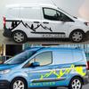 Наклейки на боковые двери автомобиля для Ford Transit Courier Camper Van графика горный стиль виниловые декоративные наклейки авто тюнинг