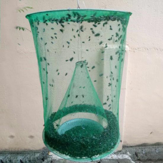 1/2/3/4 шт. многоразовая подвесная складная домашняя ферма, ловушка для мух, ловушка для насекомых, клетка-сетка