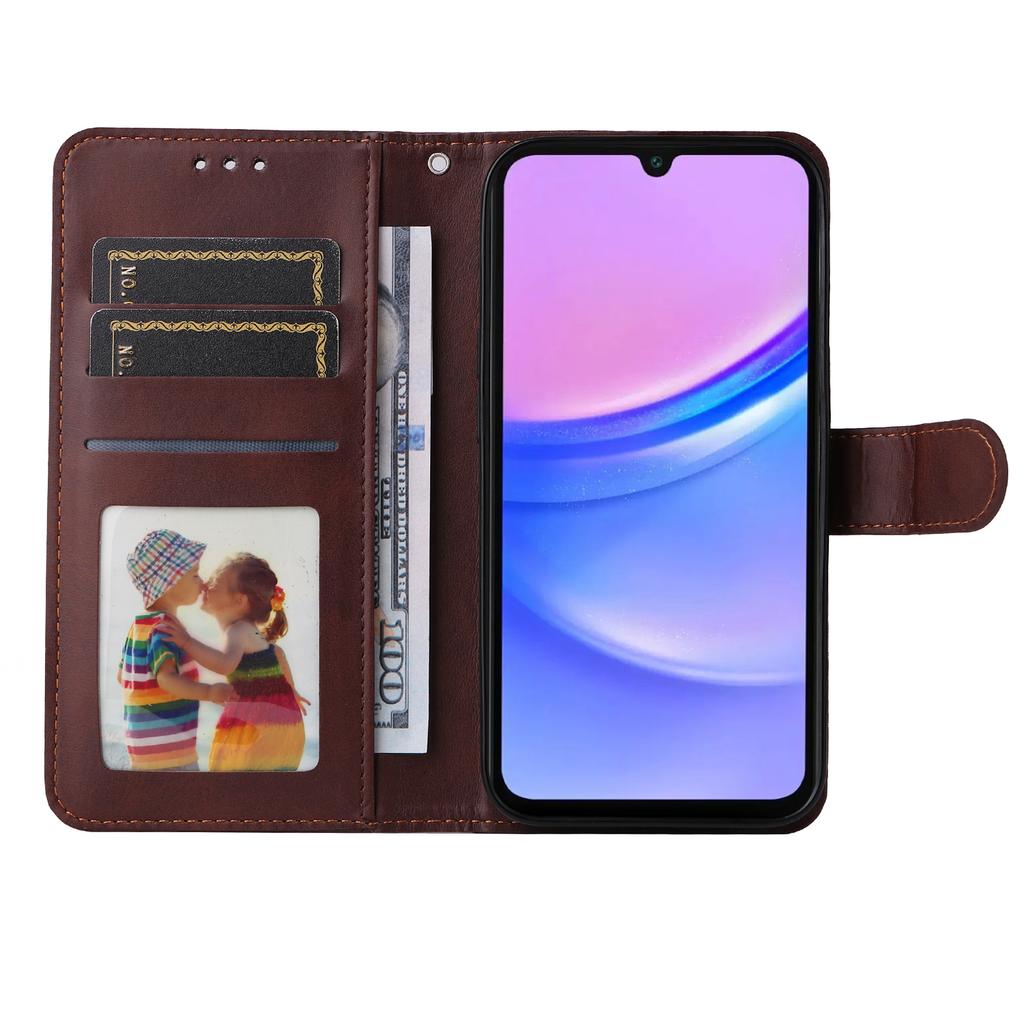 Чехол для Samsung Galaxy A17/A26 5G/A16 5G/A16 4G из ПУ кожи, чехол для телефона с отделениями для наличных/карт