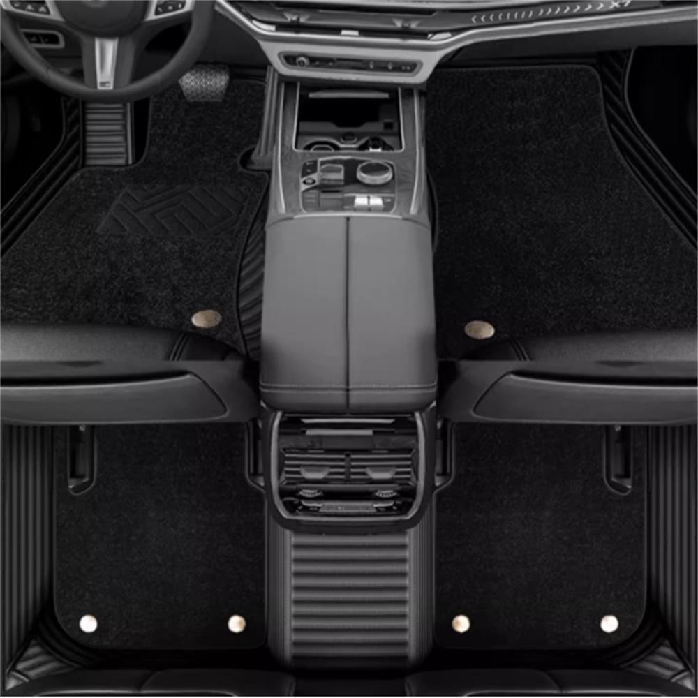 Для VW GOLF 6 7 8 Авто Новые модели Двухслойные 5D Индивидуальные автомобильные коврики Ковровые покрытия Подкладки для ног Автоаксессуары