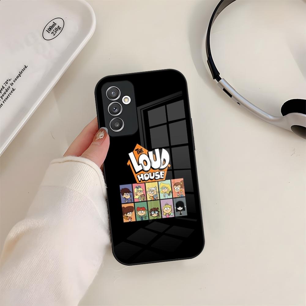 Стекло для чехла телефона LoudS H-HouseS для Samsung S24 S26 S23 S20 S25 S21 S22 Ultra Fe Plus A05 A06 A16 A26 A36 A56 Coque