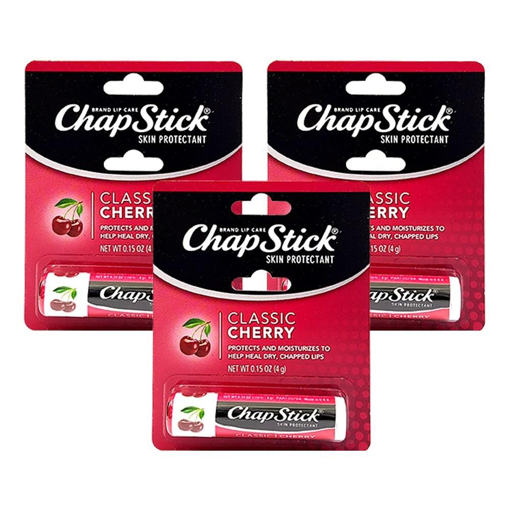 Гигиеническая помада Classic Cherry, 4 г, 3 упаковки