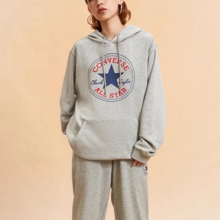 Converse All Star Sweatshirt Unisex Light Gray 10025469-A03