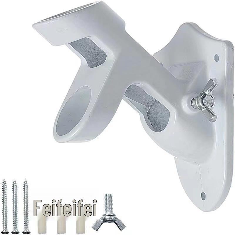 Вращающийся флагшток из нержавеющей стали 1,8 м, 5 секций, защита от запутывания, настенный, для наружного использования