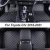 Car Floor Mats For Toyota Chr 2018- DropShipping Center Auto Interior Accessories 100% Fit Leather Carpets Rugs Foot