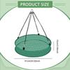 Hanging Bird Feeder with Hooks And Ropes, Feeding Tray for Outdoor Trees, Suitable Birds