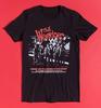 Футболка унисекс Merry Christmas The Warriors Band из хлопка, черная, размеры от 4XL до 4XL NI567