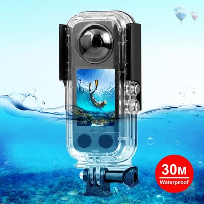 Для Insta360 X3 PULUZ 30-метровый подводный водонепроницаемый корпус