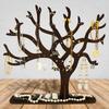 Jewelry Display Stand Wooden Tree Tower Rack Hanging Organizer For Ring Earrings Necklace Bracelet Hair Accessories