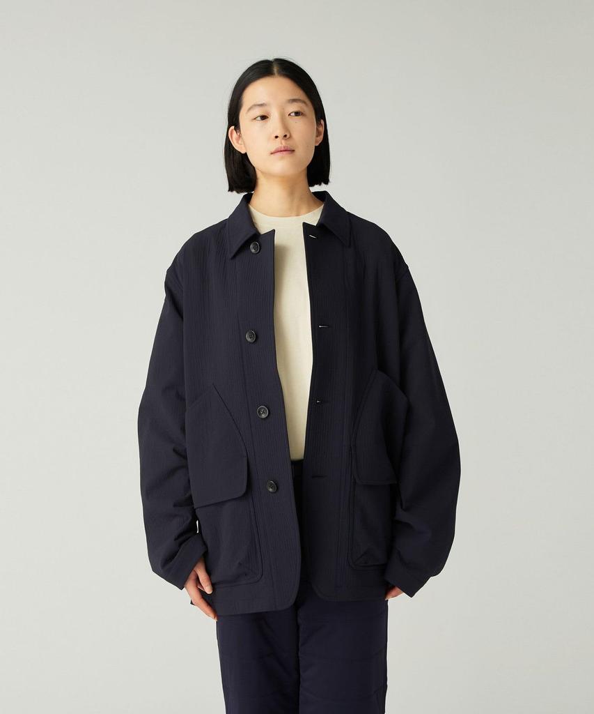 Snow Peak Easy Cloth Jacket Outerwear Jacket DARK NAVY L JK-25AU014 Men's Women's