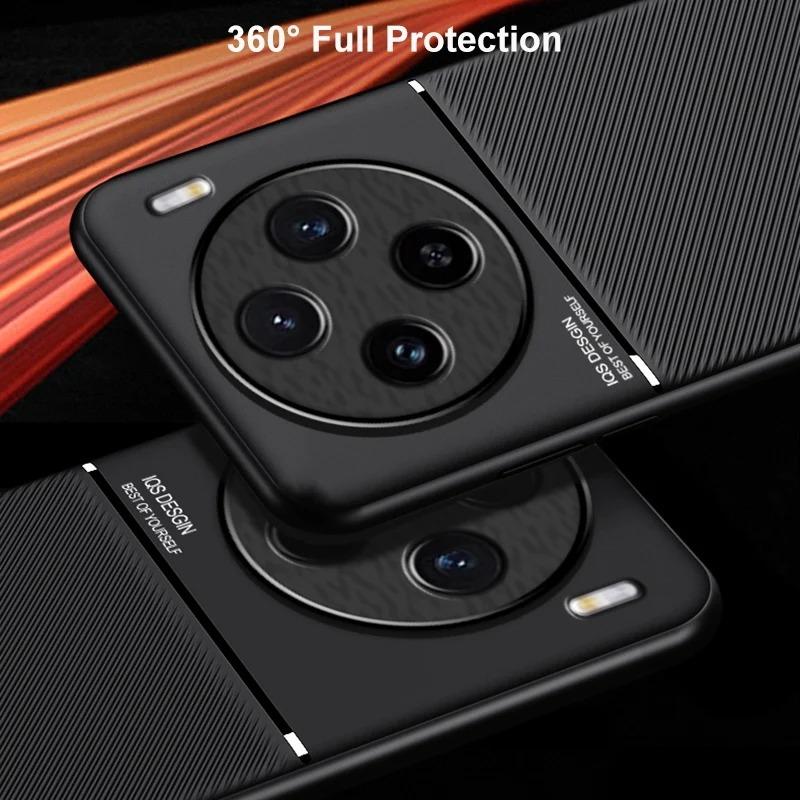 Прочный нескользящий ударопрочный чехол для Vivo X100 Pro X90 X80 Lite чехол магнитный автомобильный держатель Coque Fundas Capa