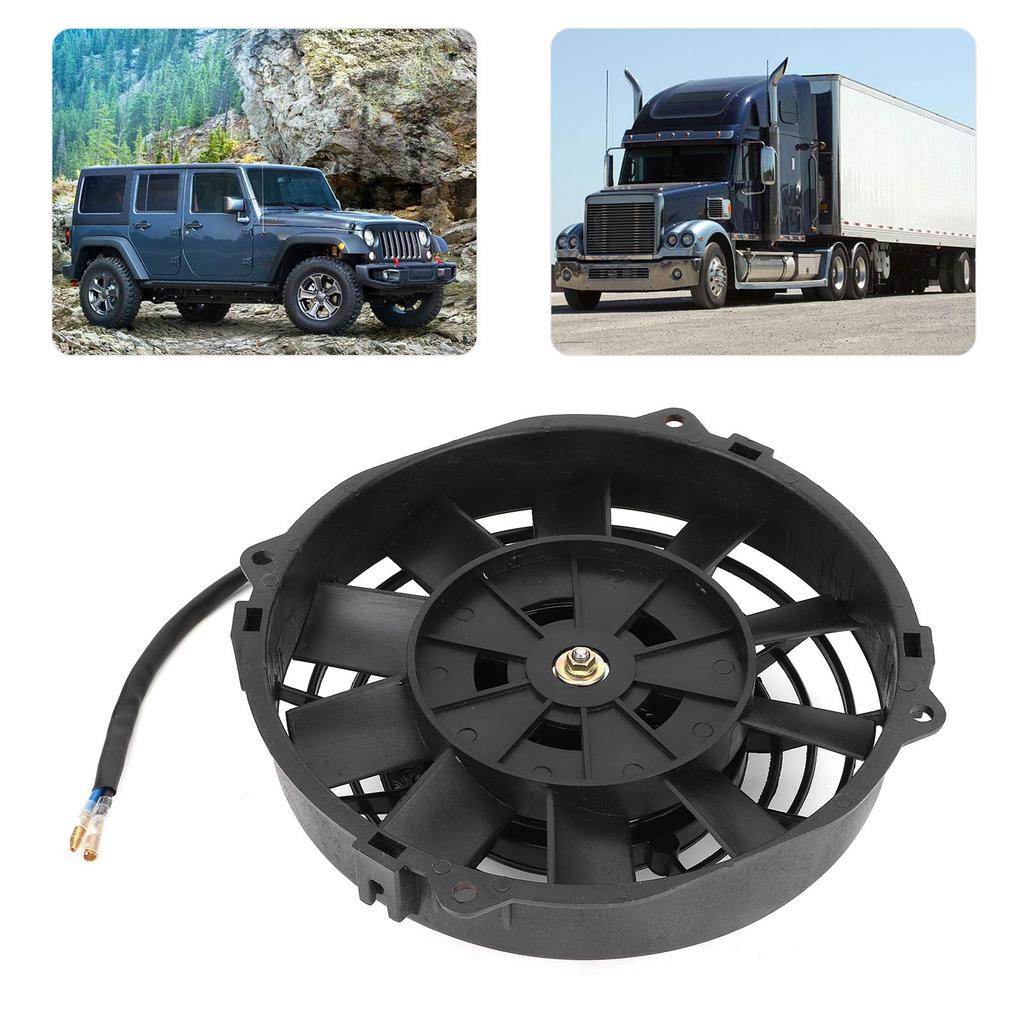 KIMISS 8 Inch Universal Electric Fan Car Radiator Fan for Radiator Auto Cooling Air